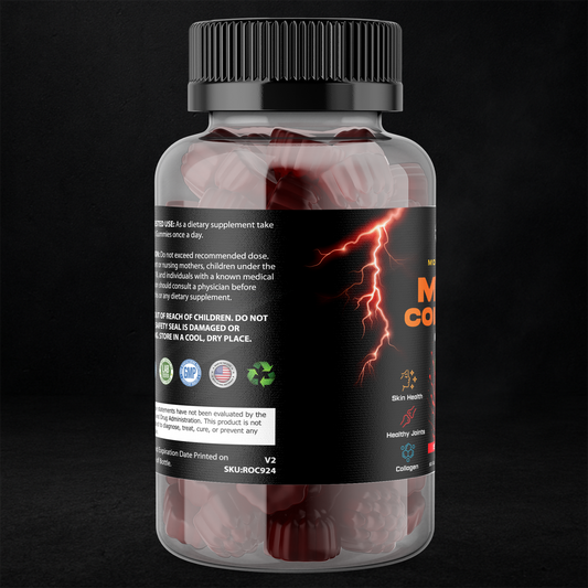 Shadow MVMT collagen gummies back label instructions